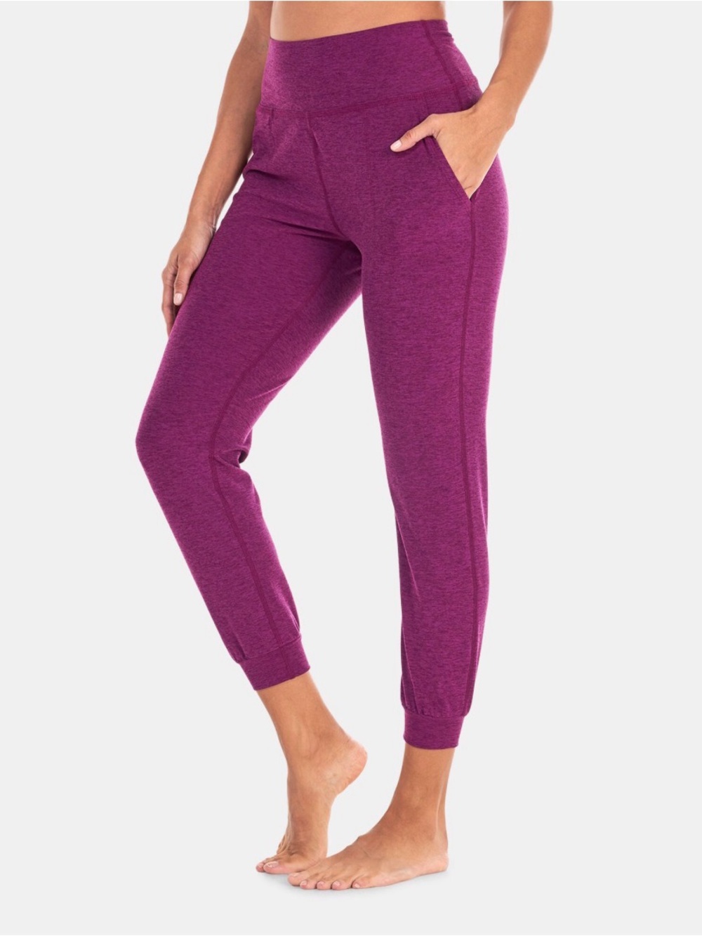 Beyond yoga spacedye everyday joggers and full zip. Purple, L. EUC. 2 pieces! - Picture 14 of 16